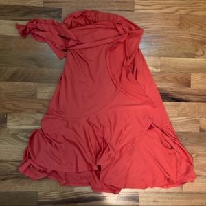 LuLaRoe Bella Wrap Skirt Coral Size Small